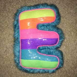 Justice furry sequence “E” Pillow